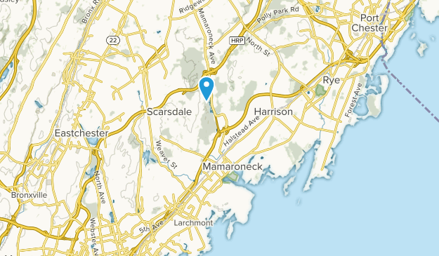 Mamaroneck, État de New York Map