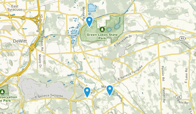 Manlius, New York Map
