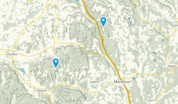 Marathon, New York Map