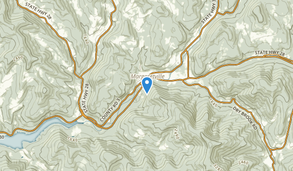 Margaretville, New York Map