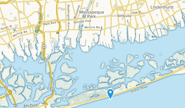 Massapequa, État de New York Map