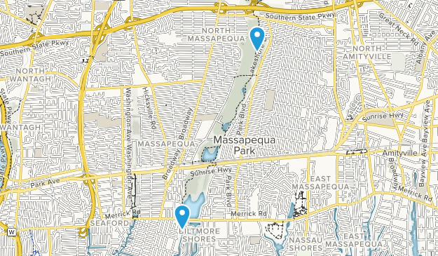 Massapequa Park, New York Map
