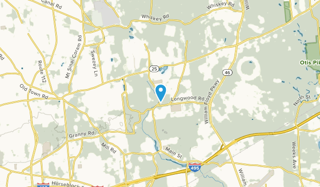 Middle Island, New York Map