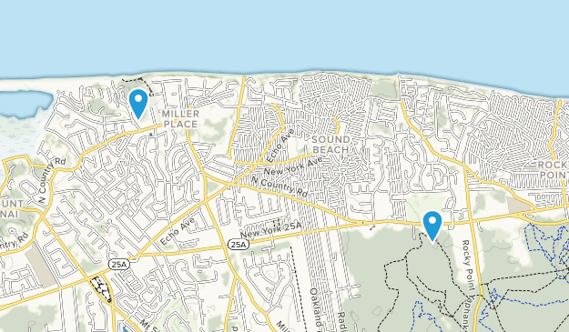 Miller Place, New York Map