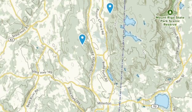 Millerton, Nueva York Map