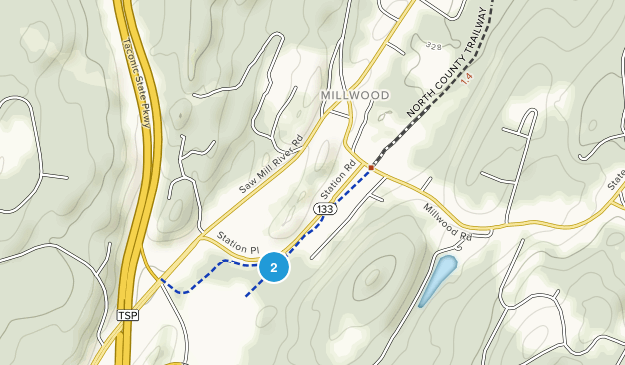 Millwood, New York Map