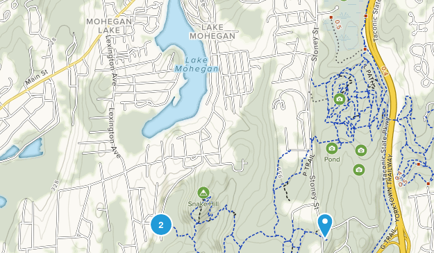 Mohegan Lake, New York Map