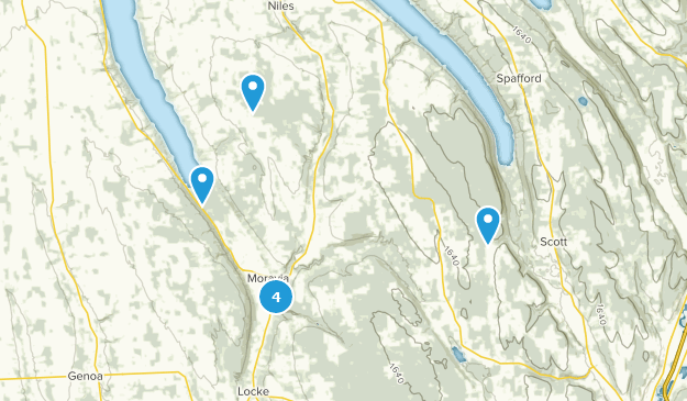 Moravia, New York Map