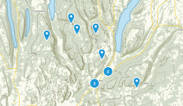 Naples, New York Map