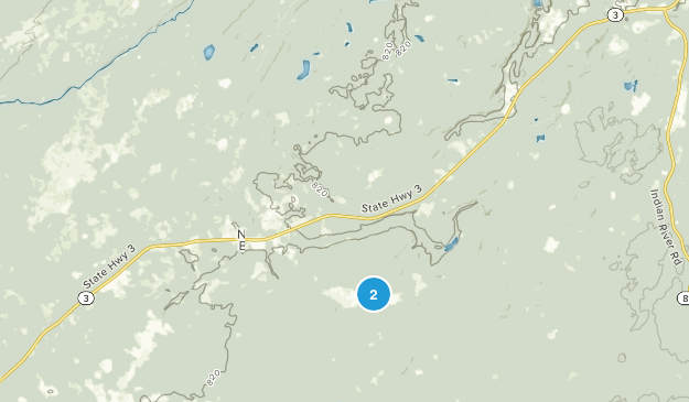 Natural Bridge, New York Map