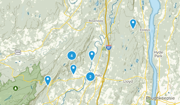 New Paltz, New York Map