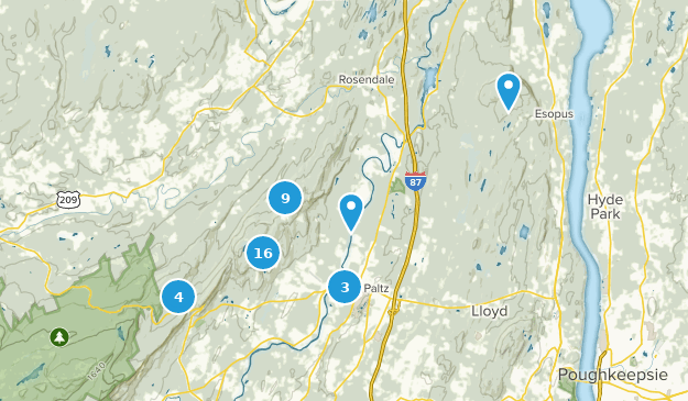 New Paltz, New York Map