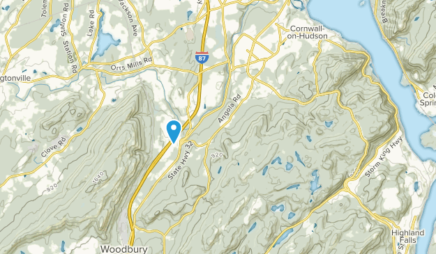 New Windsor, New York Map