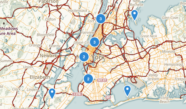 New York, New York Map