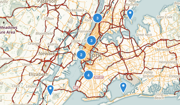 New York, New York Map
