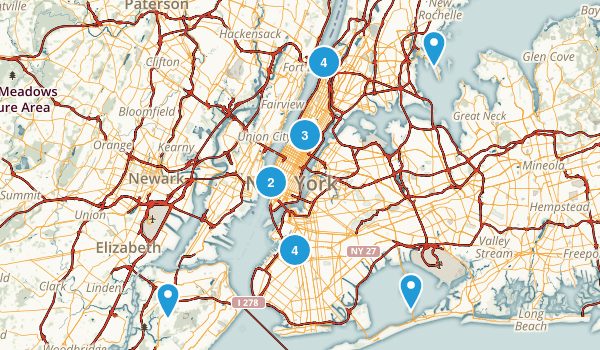 New York, New York Map