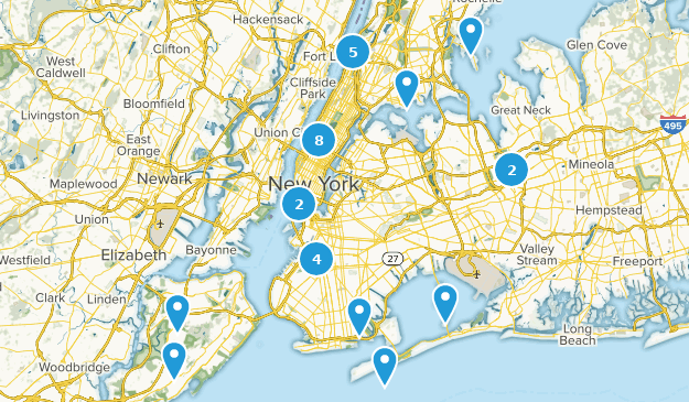 New York City, New York Map