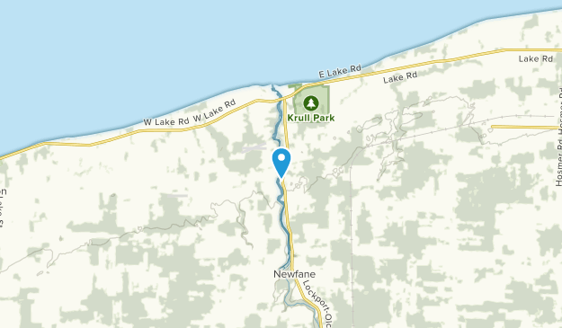Newfane, New York Map