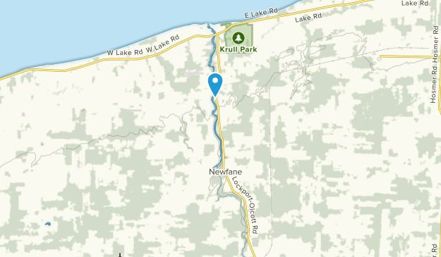 Newfane, État de New York Map