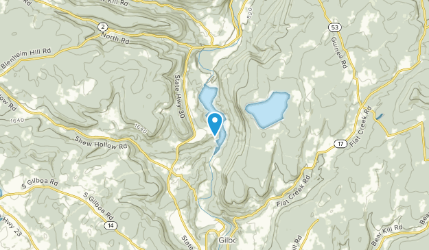 North Blenheim, New York Map