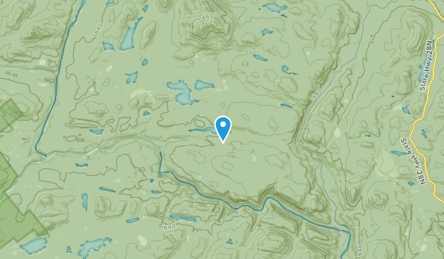 Northwoods Club, New York Map