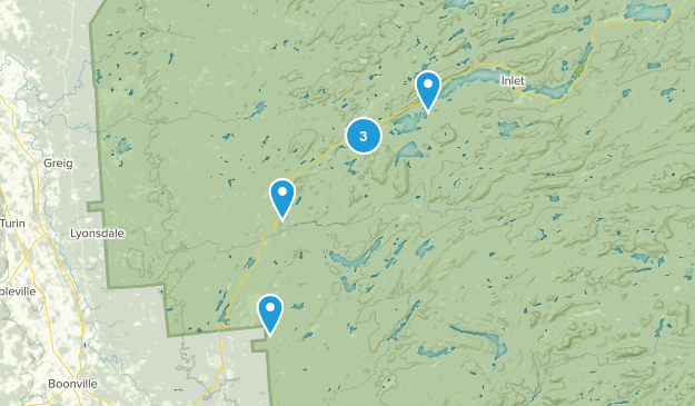 Old Forge, New York Map