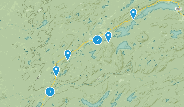 Old Forge, État de New York Map