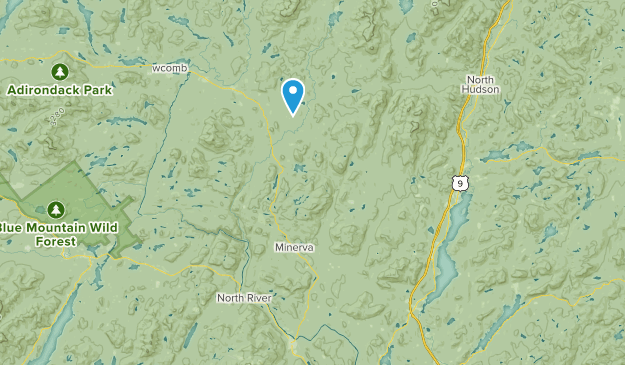 Olmstedville, New York Map