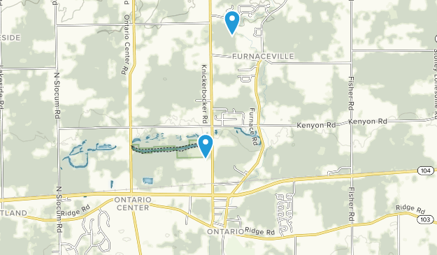 Ontario, New York Map