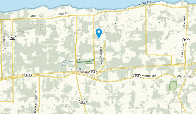 Ontario, État de New York Map