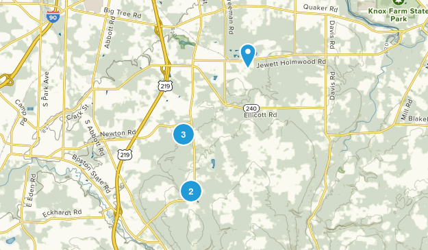 Orchard Park, New York Map