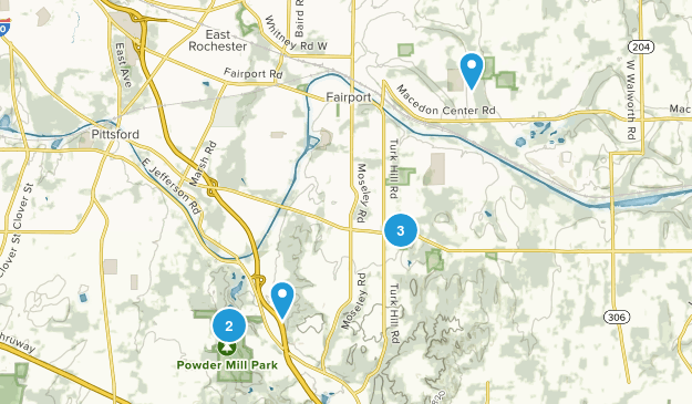 Perinton, New York Map