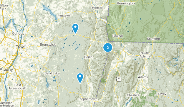 Petersburg, New York Map