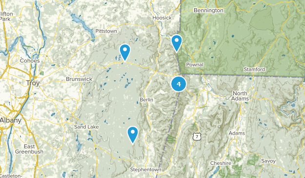 Petersburgh, New York Map
