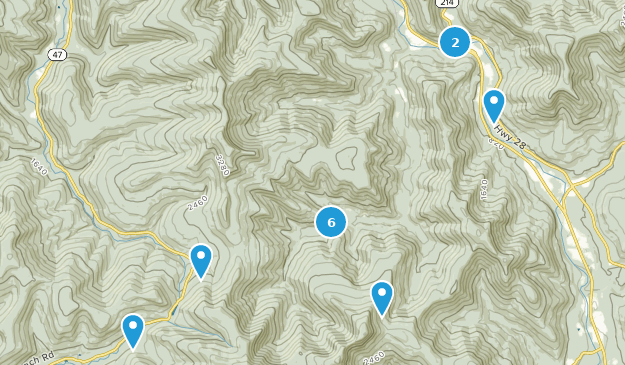 Phoenicia, New York Map