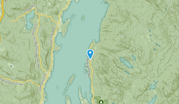 Pilot Knob, New York Map