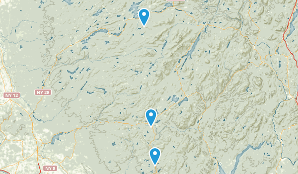 Piseco, New York Map