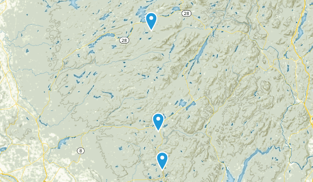 Piseco, New York Map