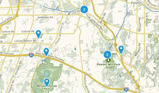 Pittsford, New York Map