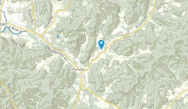 Portville, New York Map