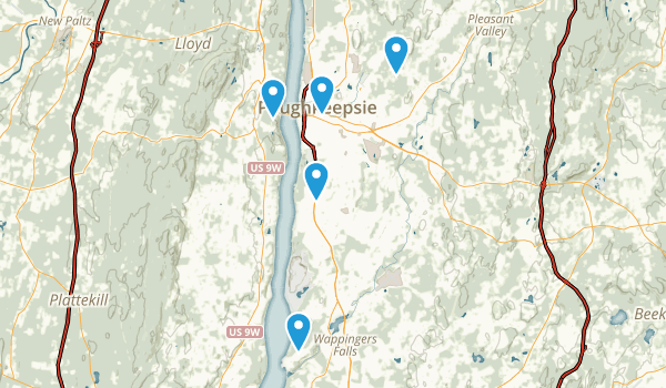 Poughkeepsie, New York Map