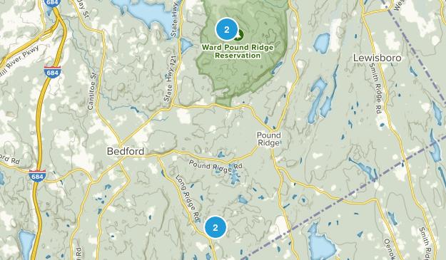Pound Ridge, New York Map