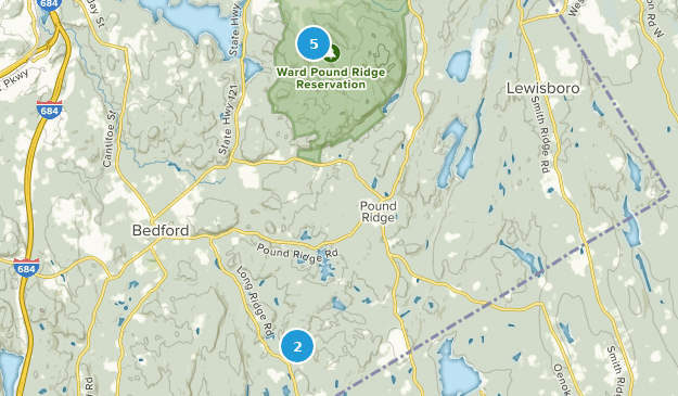 Pound Ridge, New York Map