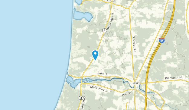 Pulaski, New York Map