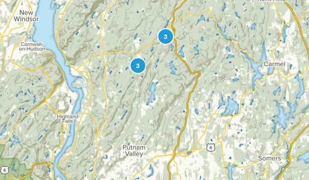 Putnam Valley, New York Map