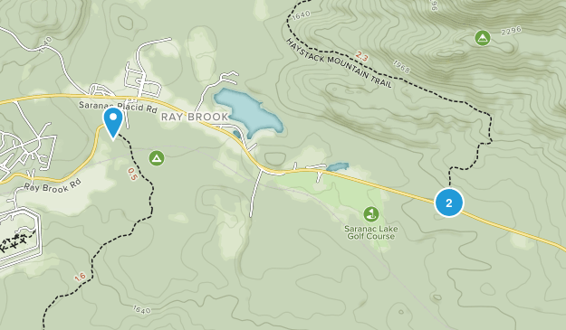 Ray Brook, New York Map