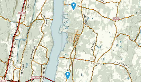 Red Hook, New York Map