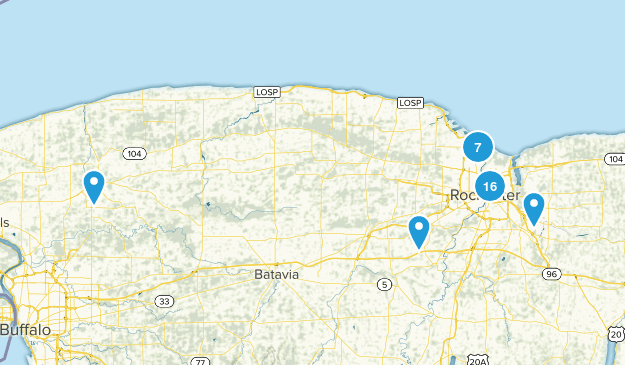 Rochester, New York Map