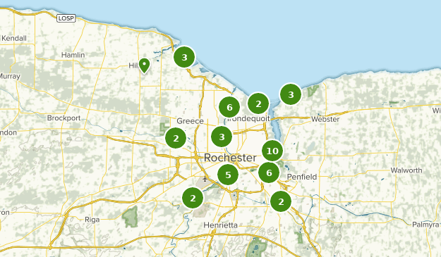 Rochester, New York Map