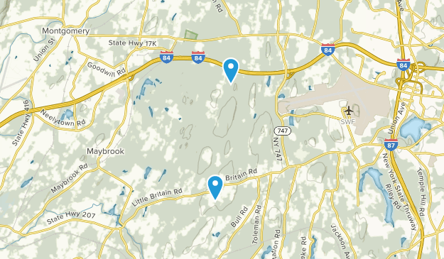 Rock Tavern, New York Map
